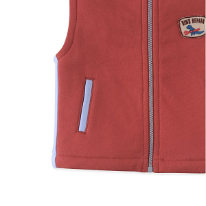 Жилет на молнии Gingersnaps " Baby Phoenix Paprika", паприка